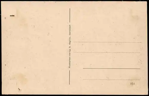 Ansichtskarte Nieder-Liebersbach Gesamtansicht Panorama Ort im Odenwald 1920