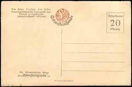 Militär-Persönlichkeiten Generalquartiermeister Ludendorff 1916