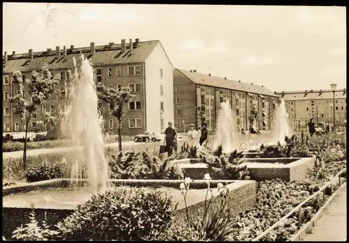 Riesa Neubauten an der Greifswalder Straße zur DDR-Zeit 1976/1975