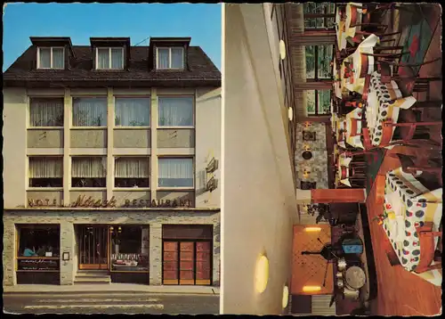 Ansichtskarte Altenahr Hotel Mönch Inhaber: A. Zimmer Café-Restaurant 1975