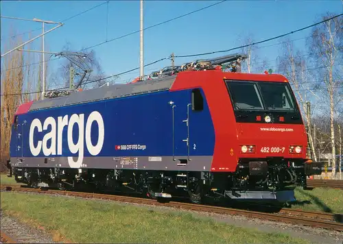 Eisenbahn Güterzuglokomotive Re 482 000 Schweizerische Bundesbahnen (SBB) 1990