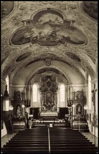 Ansichtskarte Bad Wörishofen Stadtpfarrkirche Bad Wörishofen/Allgäu 1960