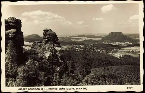 Gohrisch (Sächs. Schweiz) Umland-Ansicht LILIENSTEIN (SÄCHSISCHE SCHWEIZ) 1941