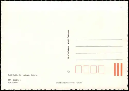 Postcard .Ungarn Agard Mehrbildkarte Ungarn (Allgemein) 1975