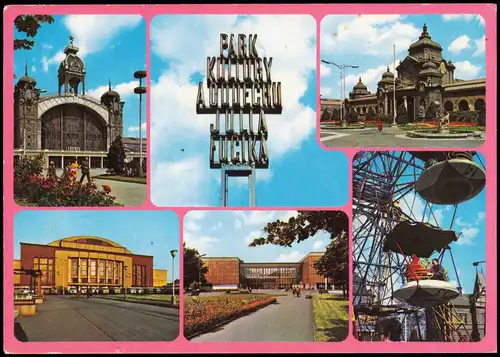 Postcard Prag Praha Park kultury a oddechu Julia Fučíka 1975