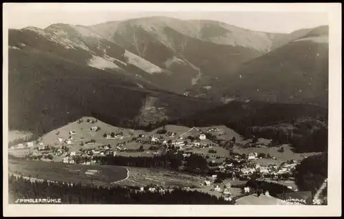 Spindlermühle Špindlerův Mlýn | Spindelmühle Panorama-Ansicht 1939