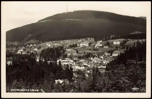 Spindlermühle Špindlerův Mlýn | Spindelmühle Panorama Ort im Riesengebirge 1939