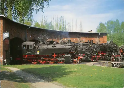 Eisenbahn (Railway) Schwarzenberg Parade der hist. Dampflokomotiven 1999