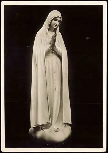 U.lb. Frau von Fatima Ansichtskarten Statuen Plastiken  Skulpturen  Büsten 1962