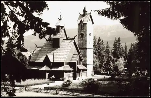 Brückenberg-Krummhübel Karpacz Górny Karpacz Stabkirche Wang 1965