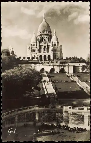 CPA Paris Basilique du Sacré-Cœur à Montmartre 1950