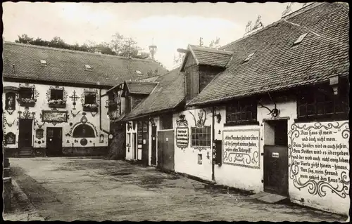 Königstein (Taunus) Klostergut Rettershof mit Café Zum   Reitschule 1959