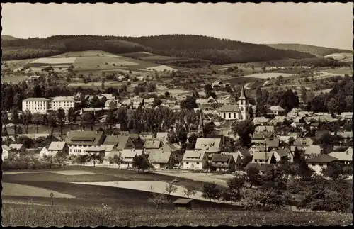 Ansichtskarte Reichelsheim (Odenwald) Panorama Gesamtansicht 1960