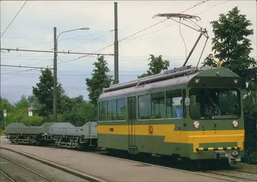 Verkehr & Eisenbahn: Verkehrsbetriebe Zürich (VBZ) Bhf. Stettbach 1996