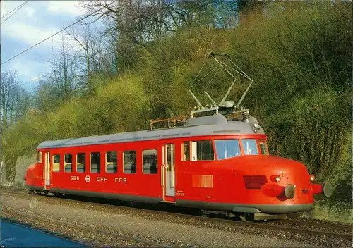 Verkehr & Eisenbahn: Schweizerische Bundesbahn (SBB) "Roter Pfeil" 2001