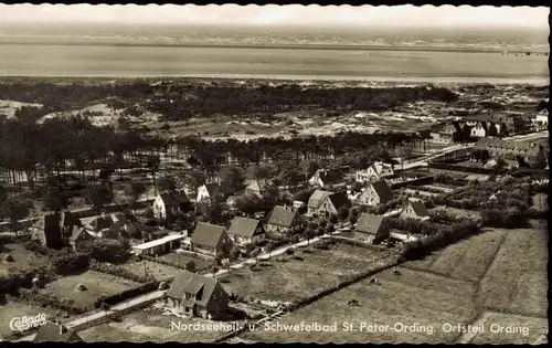 Ansichtskarte St. Peter-Ording Ortsteil Ording 1960