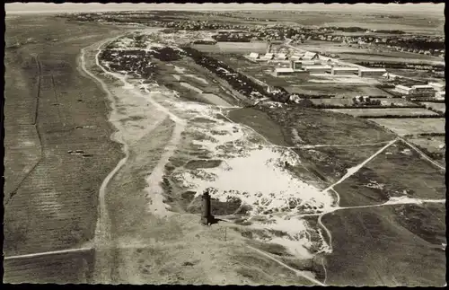 Ansichtskarte St. Peter-Ording Luftbild aus großer Höhe Böhl 1960