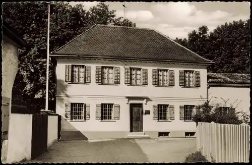 Ansichtskarte Schrobenhausen Lenbach-Museum 1960