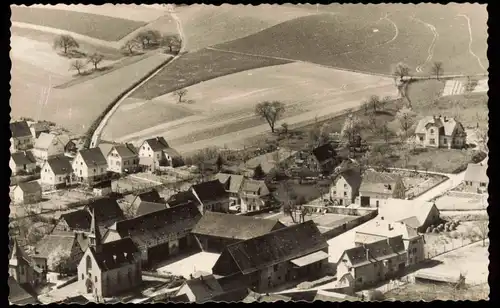 Ansichtskarte Mönchzell-Meckesheim Luftbild 1956