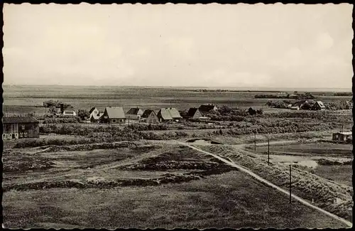 Ansichtskarte St. Peter-Ording Weg zum Leuchtturm 1960