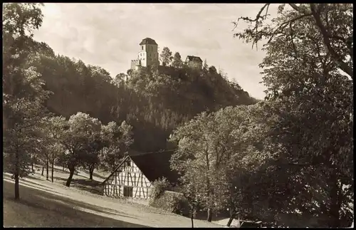 Ansichtskarte Fridingen an der Donau Schloss Bronnen 1950