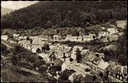 Ansichtskarte Zorge Panorama-Ansicht Blick auf Mittelzorge 1972