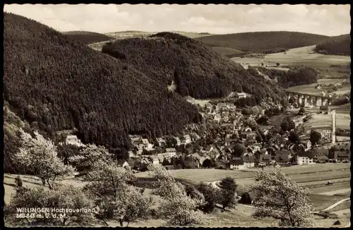Ansichtskarte Willingen (Upland) Panorama-Ansicht; Ort im Hochsauerland 1966