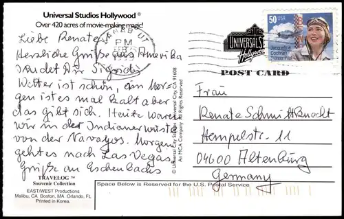 Los Angeles Los Angeles Universal Studios Hollywood UNIVERSAL CITY 1999