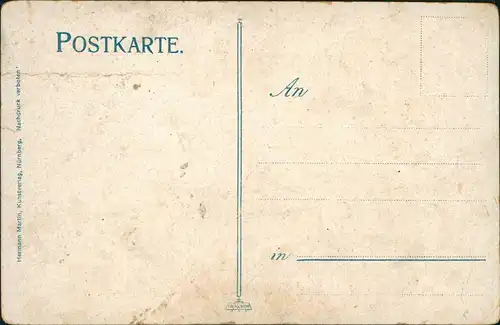 Ansichtskarte Nürnberg Hauptbahnhof 1911