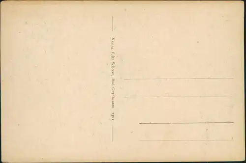 Ansichtskarte Bad Oeynhausen Bahnhof 1922