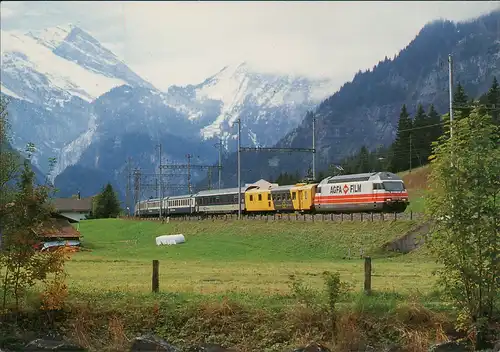 Schweiz Eisenbahn Elektro-Schnellzuglokomotive Re 4/4 460 015-1 1999
