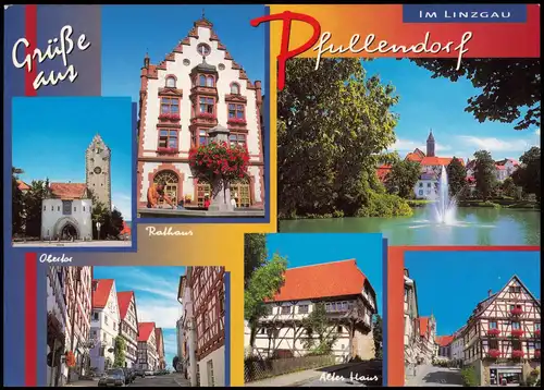 Ansichtskarte Pfullendorf Mehrbild: Fachwerkhaus 1998