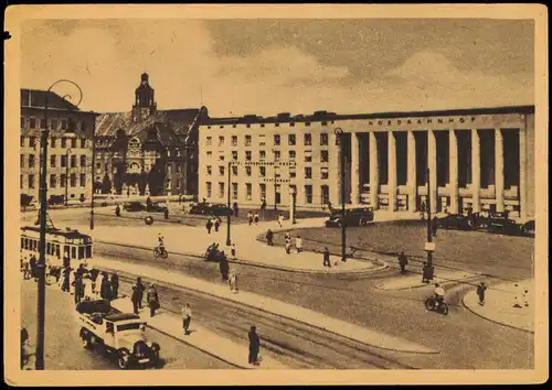Königsberg (Ostpreußen) Калининград Nordbahnhof Ostpreußen 1939