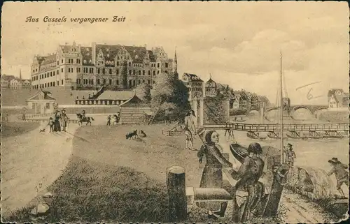Ansichtskarte Kassel Aus Cassels vergangener Zeit 1913