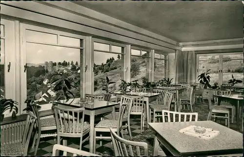 Ansichtskarte Schönecken HOTEL BURGFRIEDEN Wetteldorf 1967