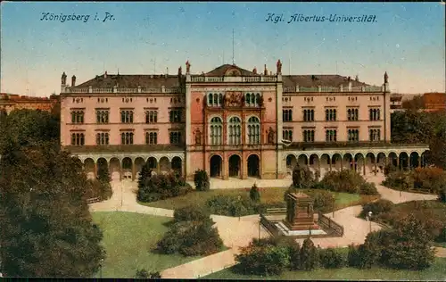 Königsberg (Ostpreußen) Калининград Universität Ostpreußen 1914