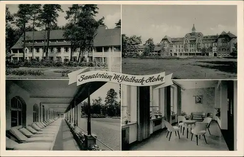 Ansichtskarte Hehn-Mönchengladbach Sanatorim 4 Bild 1952
