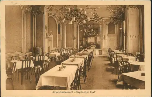 Ansichtskarte Köln Hotel Restaurant Bayrischer Hof - Saal 1929