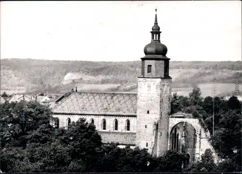 Ansichtskarte Thalbürgel Klosterkirche 1970