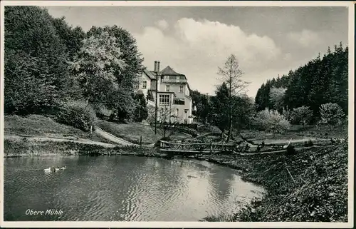 Ansichtskarte Rengsdorf Obere Mühle 1936