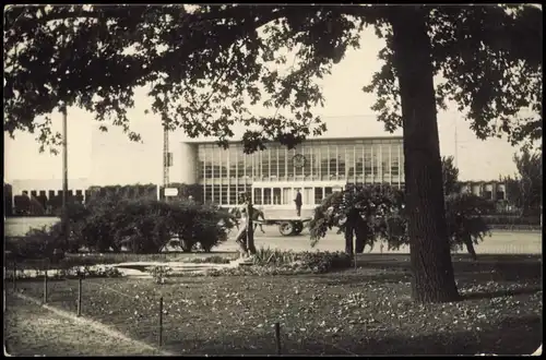 Postcard Turku Åbo Bahnhof Järnvägsstationen Rautatieasema 1956