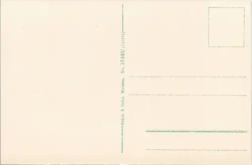 Postcard Karlsbad Karlovy Vary Hirschensprung 1913