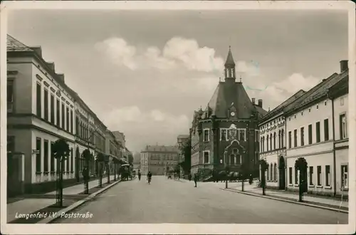 Ansichtskarte Lengenfeld (Vogtland) Poststraße 1936