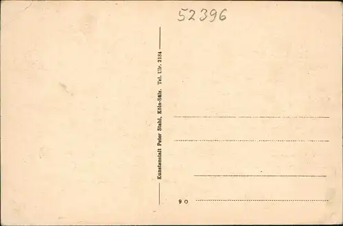 Ansichtskarte Vlatten-Heimbach (Eifel) Weg zur Stadt 1919