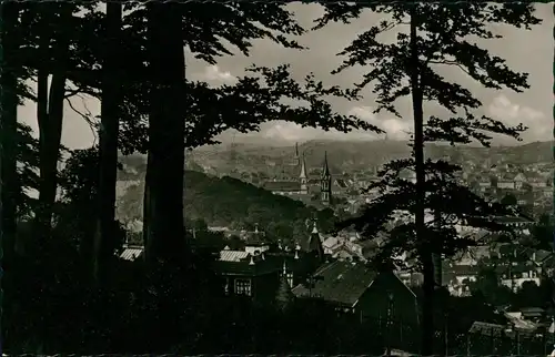 Ansichtskarte Wuppertal Stadtblick 1953