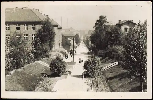 Dombrowa b. Bendsburg Oberschlesien Dąbrowa Górnicza Straße 1944