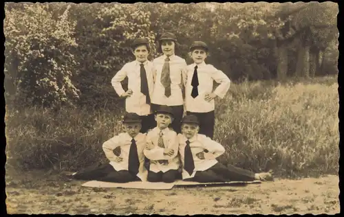 Ansichtskarte Bad Elster Jungen in feiner Kleidung 1931