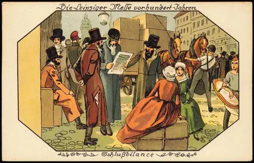 Ansichtskarte Leipzig Leipziger Messe vor 100 Jahren 1907