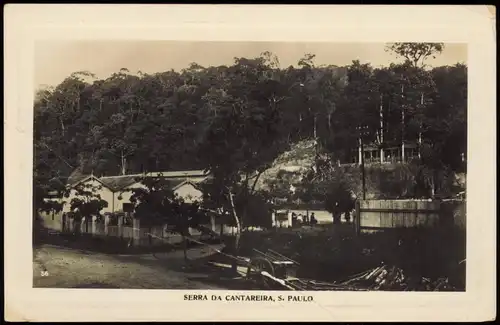 Postcard Sao Paulo Serra da Cantareira - Brasil Basil 1931