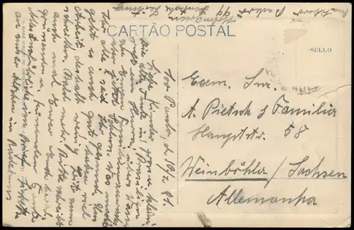 Postcard Sao Paulo Serra da Cantareira - Brasil Basil 1931